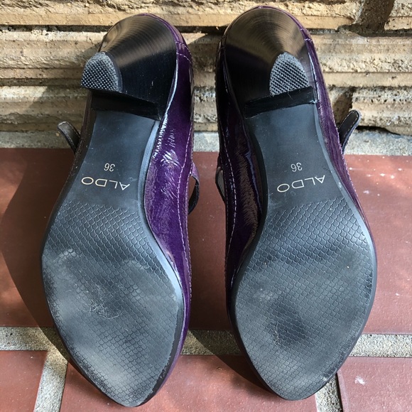 Aldo purple Mary Janes - Picture 6 of 6
